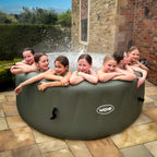 Inflatable Hot Tub with Integrated Heater - WaveSpa Atlantic