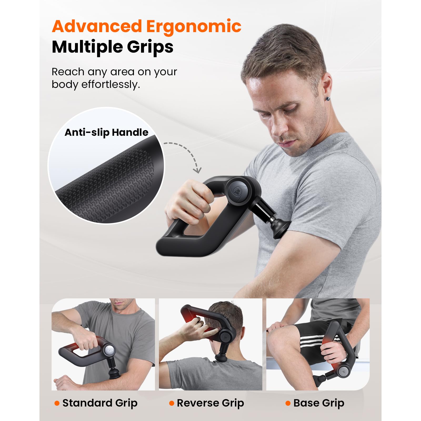 Bob and Brad D5 Pro Plus Massage Gun with Heat