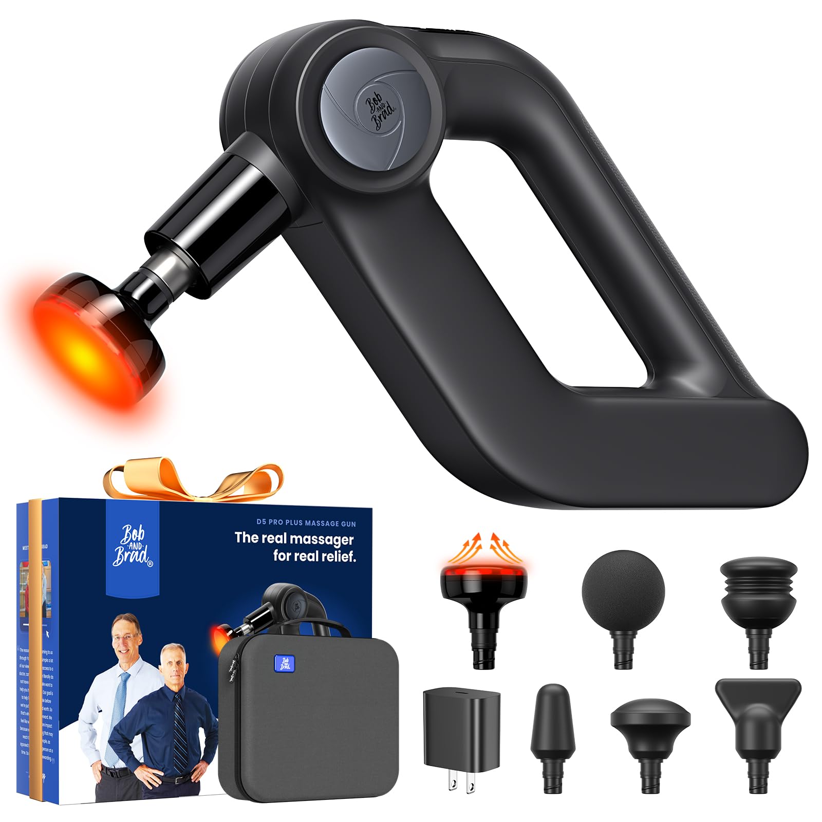 Bob and Brad D5 Pro Plus Massage Gun with Heat