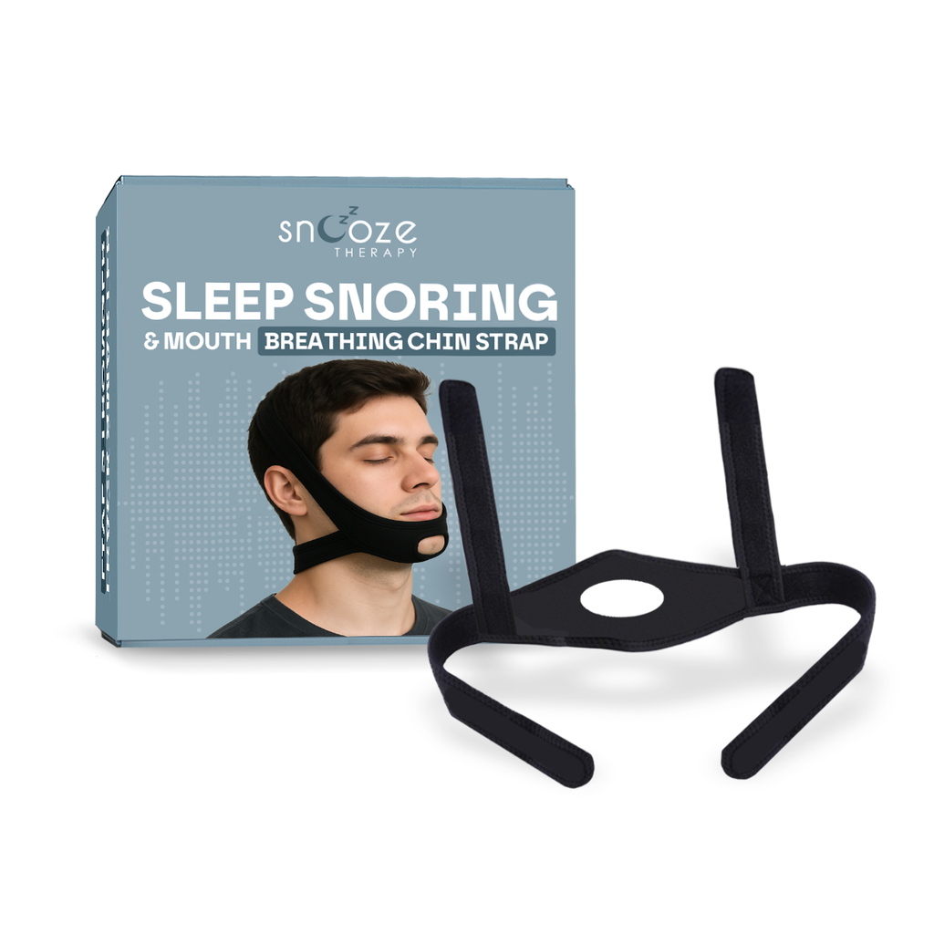 Anti-Snoring Chin Strap for Better Sleep and Snore Relief