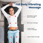 Comfier Full Body Massage Mat with Heat - 10 Motors and 4 Heating Zones