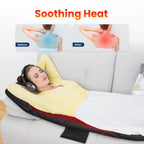 Comfier Full Body Massage Mat with Heat - 10 Motors and 4 Heating Zones