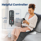 Comfier Full Body Massage Mat with Heat - 10 Motors and 4 Heating Zones