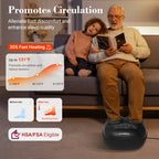 CuPiLo Shiatsu Foot Massager with Heat, Remote & 5 Compression Levels