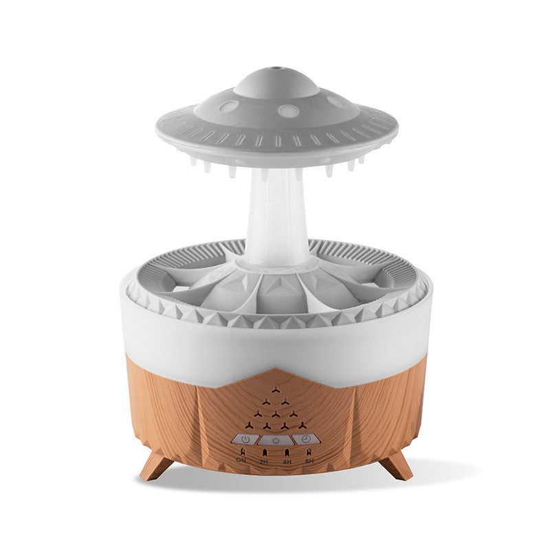 UFO Raindrop Water Diffuser and Humidifier - USB Aroma Mist Maker