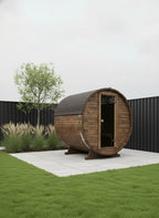 Steam & Oak Barrel Sauna 1.8m (Electric & Gas option)_11