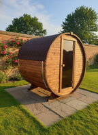 Steam & Oak Barrel Sauna 1.8m (Electric & Gas option)_12