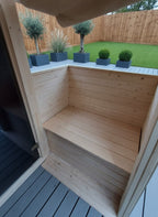 Steam & Oak Barrel Sauna 3m Canopy + Anteroom (Electric, Gas or Wood-Fired)_16