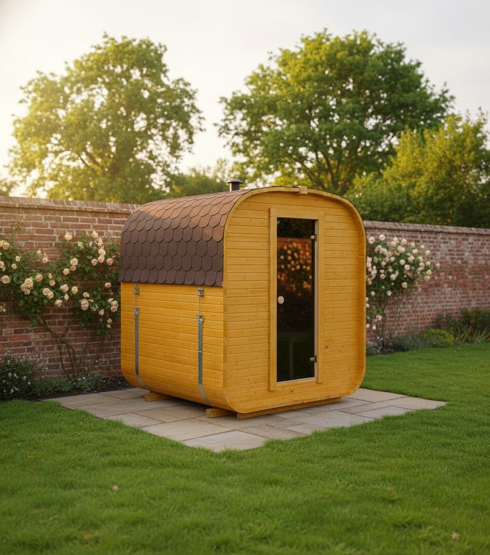 Steam & Oak Cube Sauna 1.8m (Electric & Gas option)_14