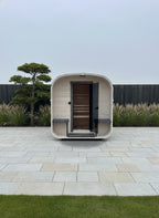 Steam & Oak Cube Sauna 2.4m with Porch (Electric, Gas or Wood-Fired)_8