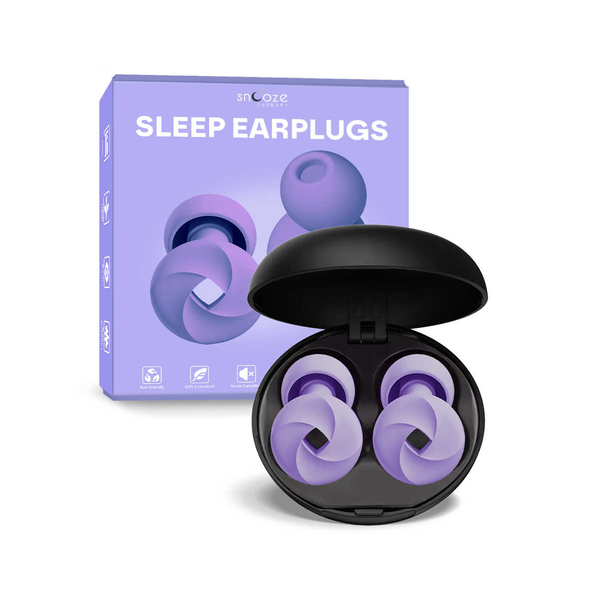 Premium Sleep Earplugs for Noise Reduction & Deep Sleep
