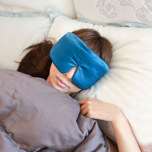 Somnus Silk Eye Mask Thickened Luxurious Soft Sleep for Relaxation & Light Blocking