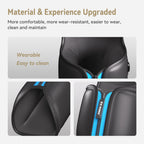 Fit King Rechargeable Leg and Foot Massager with Cordless Air Compression - 3 Modes, 10 Intensities