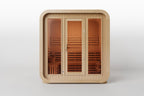 KOVE Cube Sauna – 3–4 Person Premium Outdoor Sauna with 6kW Heater