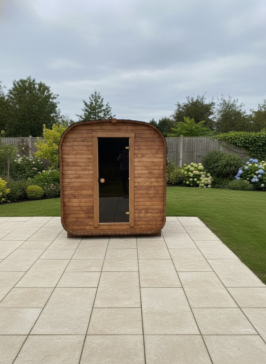 Steam & Oak Cube Sauna 1.8m (Electric & Gas option)_16