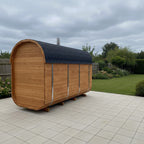 Steam & Oak Cube Sauna 3.4m Premium L-Bench (Electric, Gas or Wood-Fired)_6