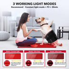 GMOWNW Red Light Therapy Pad - 660nm & 850nm