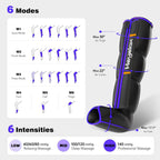 Heyelax Leg Compression Massager for Circulation & Recovery - (Large)