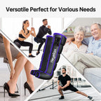 Heyelax Cordless Leg Massager for Circulation & Recovery with Heat – 6 Modes, 8 Intensities