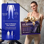 Heyelax Cordless Leg Massager for Circulation & Recovery with Heat – 6 Modes, 8 Intensities