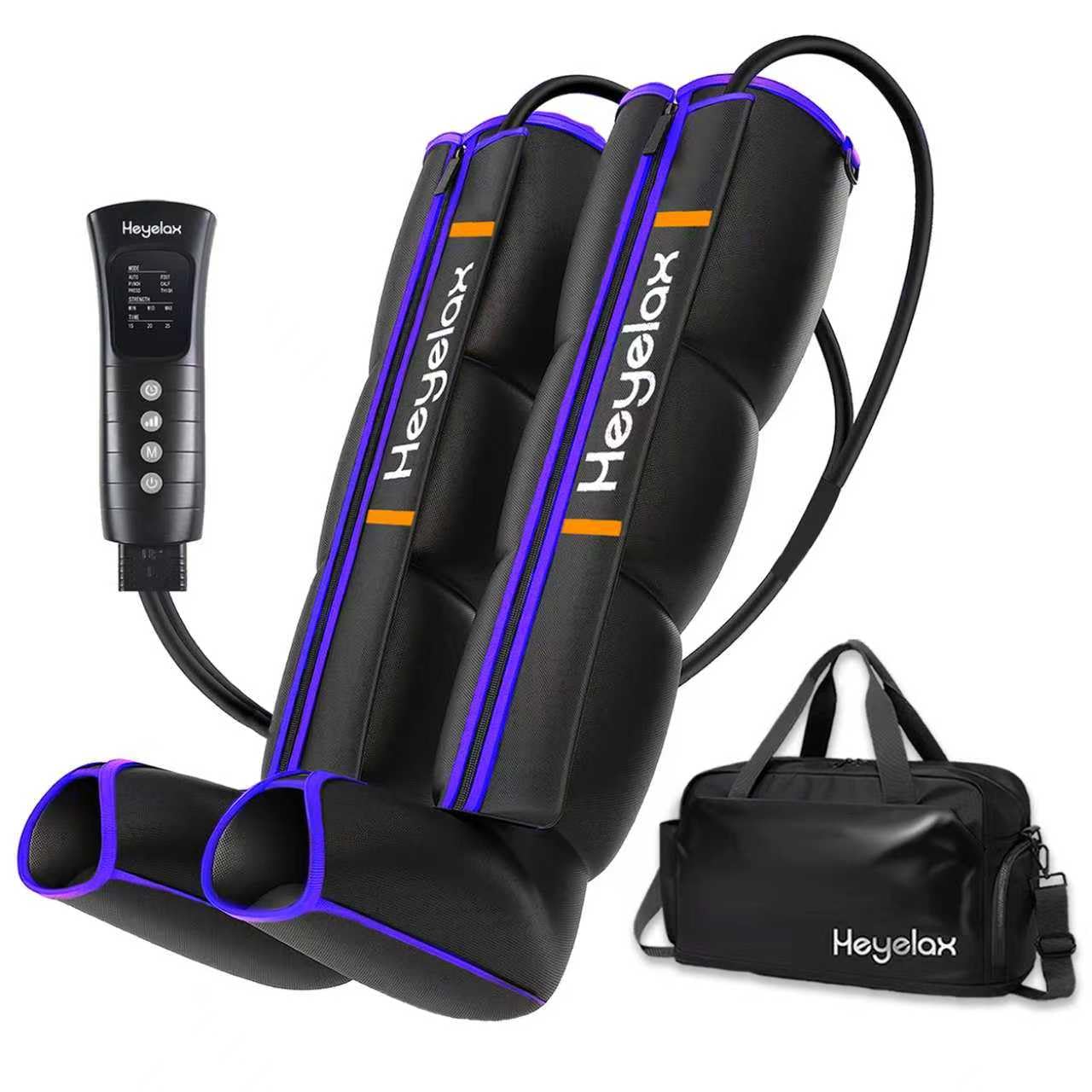 Heyelax Leg Compression Massager for Circulation & Recovery - (Large)