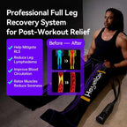 Heyelax Leg Compression Massager for Circulation & Recovery - (Large)