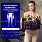 Heyelax Leg Compression Massager for Circulation & Recovery - (Large)