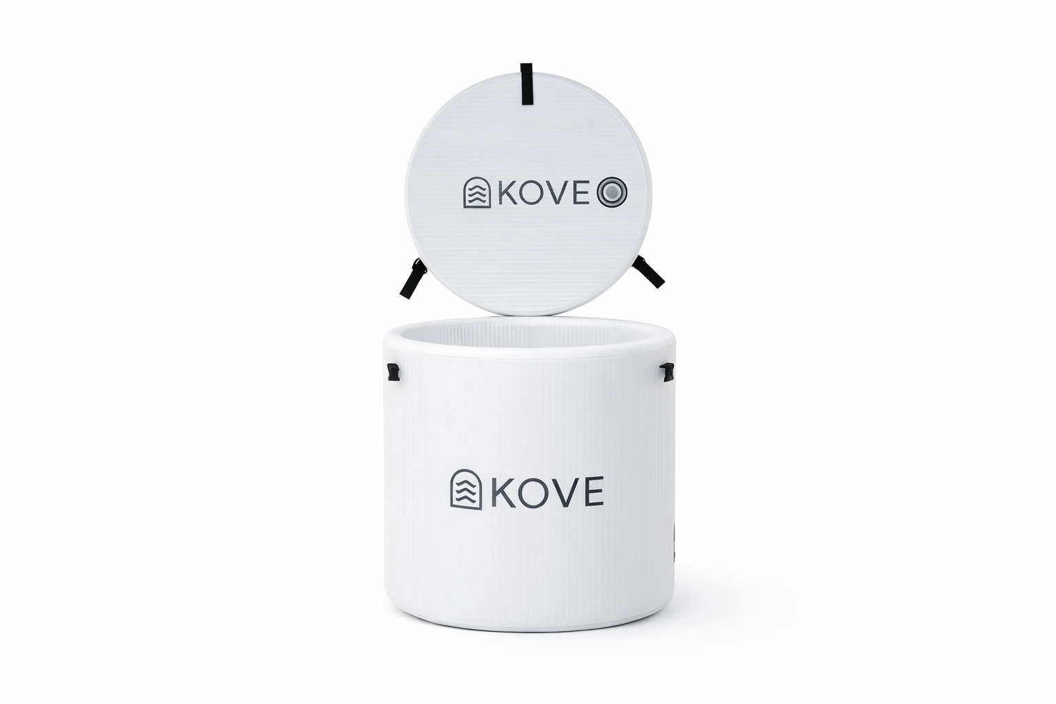 KOVE Core Ice Bath – Premium Upright Cold Plunge Tub 450L (Chiller Compatible)
