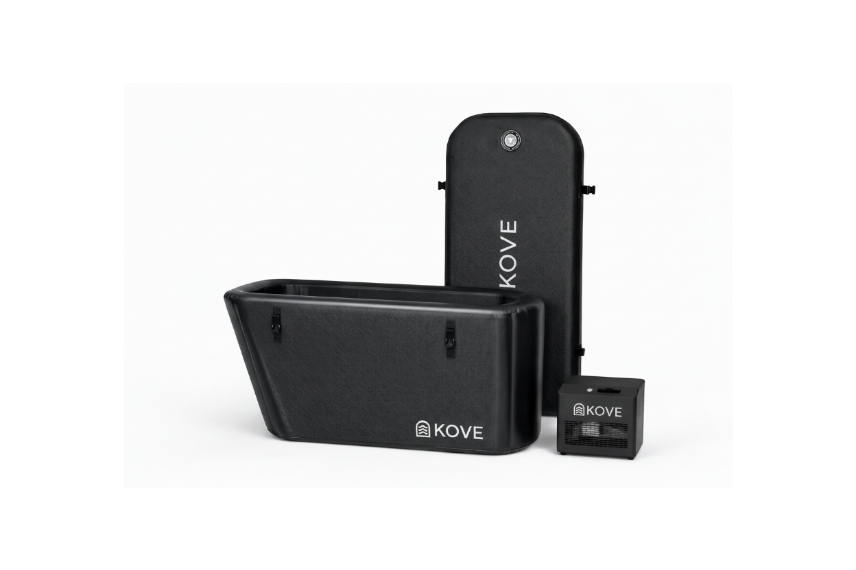 KOVE Elite Ice Bath – Premium Reclined Cold Plunge Tub 450L (Chiller Compatible)