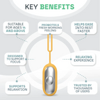 Snooze Therapy Handheld Sleep Aid Device for Stress Relief & Better Sleep