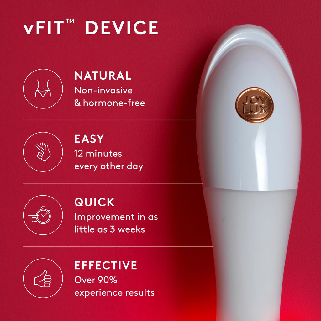 Joylux vFit Red Light Therapy Kit for Feminine Wellness