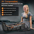 Jzbrain Air Compression Leg Recovery Boots - 6 Modes, 14 Zones (Small)