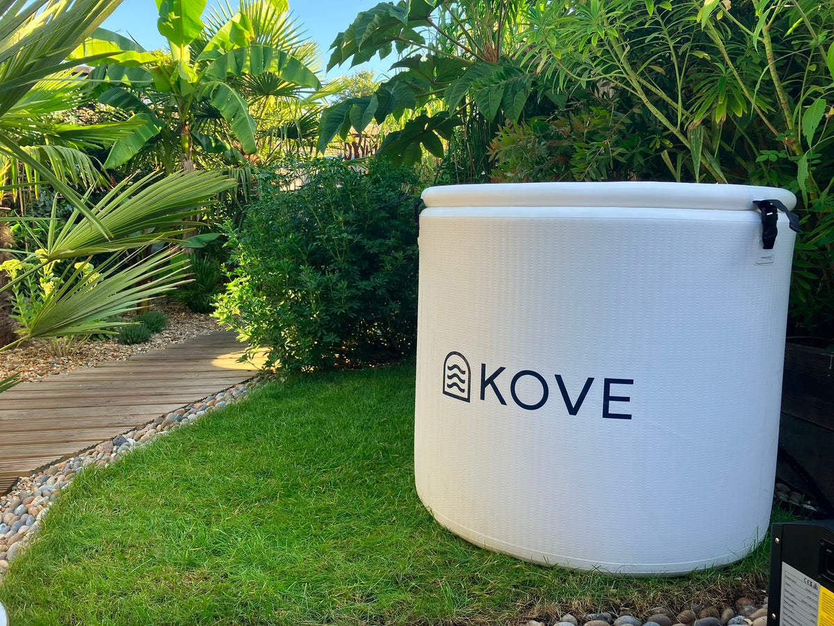 KOVE Core Ice Bath – Premium Upright Cold Plunge - Full Body Immersions - 450L (Chiller Compatible)