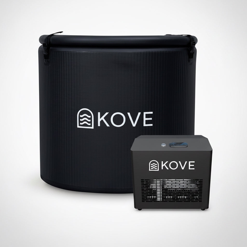 KOVE Core Ice Bath – Premium Upright Cold Plunge - Full Body Immersions - 450L (Chiller Compatible)