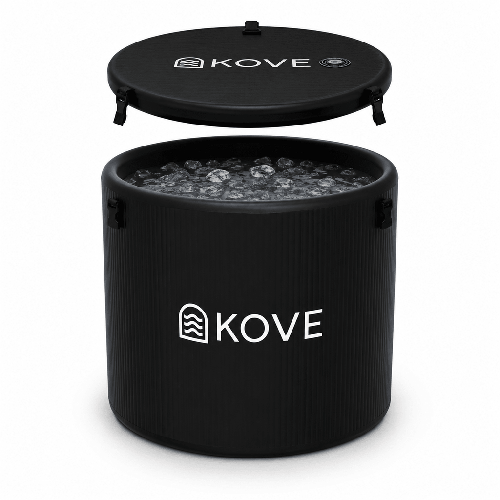 KOVE Core Ice Bath – Premium Upright Cold Plunge - Full Body Immersions - 450L (Chiller Compatible)