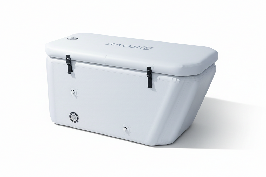 KOVE Elite Ice Bath – Premium Reclined Cold Plunge Tub 450L (Chiller Compatible)