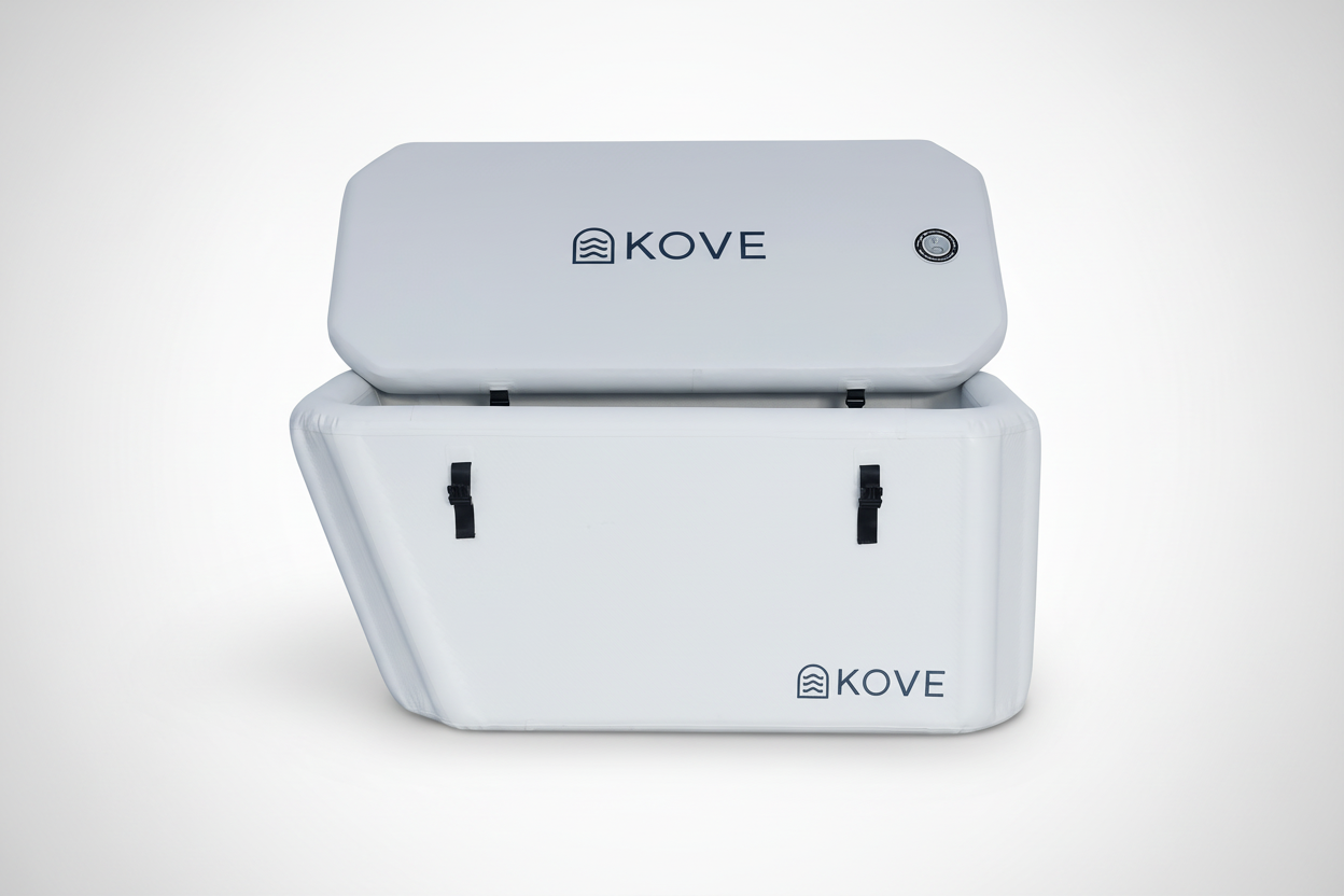 KOVE Elite Ice Bath – Premium Reclined Cold Plunge Tub 450L (Chiller Compatible)