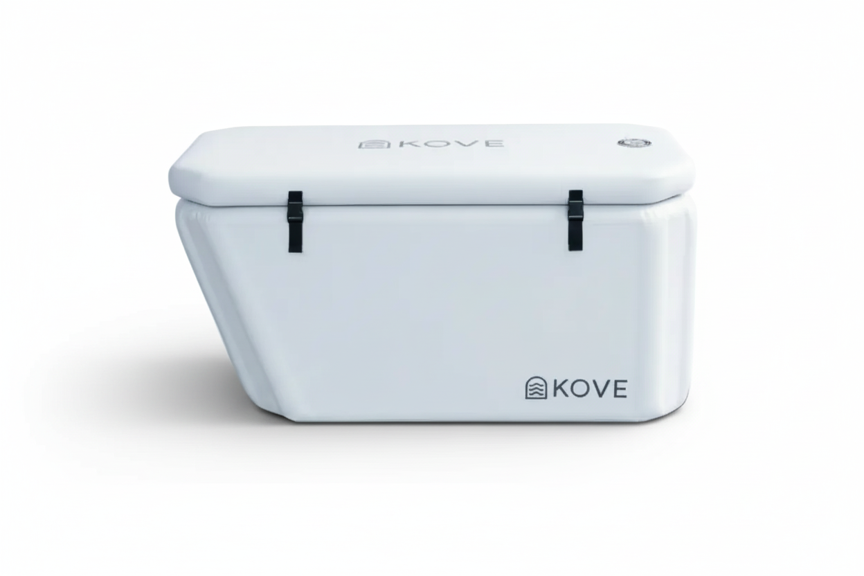 KOVE Elite Ice Bath – Premium Reclined Cold Plunge Tub 450L (Chiller Compatible)