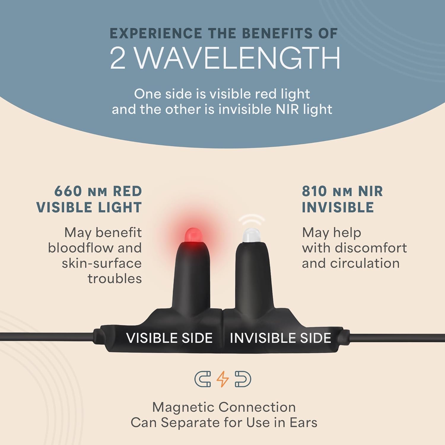 LifePro Respirelief Red Light Therapy Device for Sinus & Ear Relief
