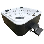 H2O 6000 Series Twin-Pump Plug & Play Hot Tub – 6 Seater