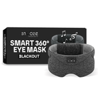 Snooze Therapy Smart Bluetooth 360° Sleep Mask for Total Blackout
