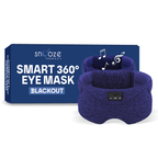 Snooze Therapy Smart Bluetooth 360° Sleep Mask for Total Blackout