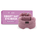 Snooze Therapy Smart Bluetooth 360° Sleep Mask for Total Blackout
