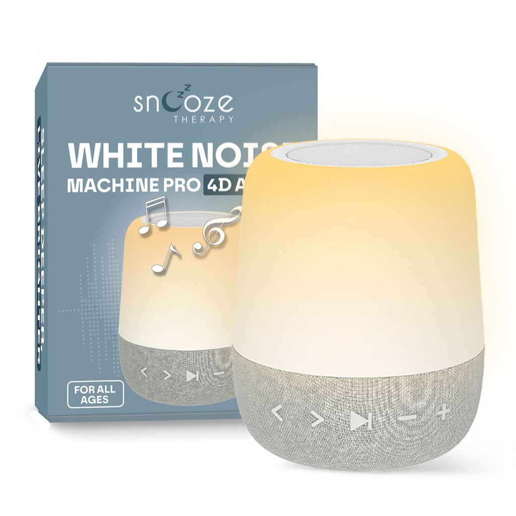 Snooze Therapy White Noise Machine Pro with 4D Surround Sleep Audio