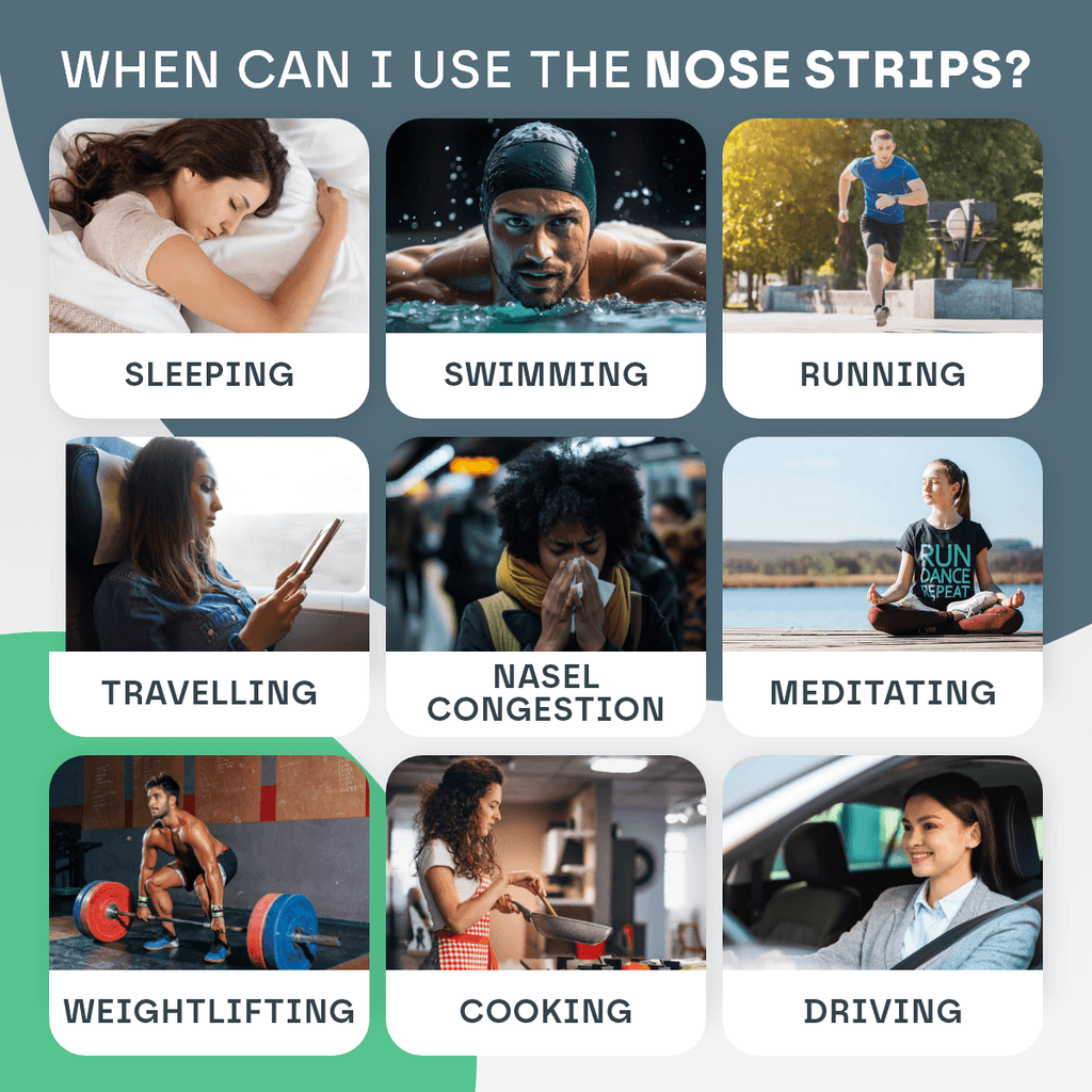 Snooze Therapy Nasal Strips for Better Breathing & Snoring Relief - 30 Pack