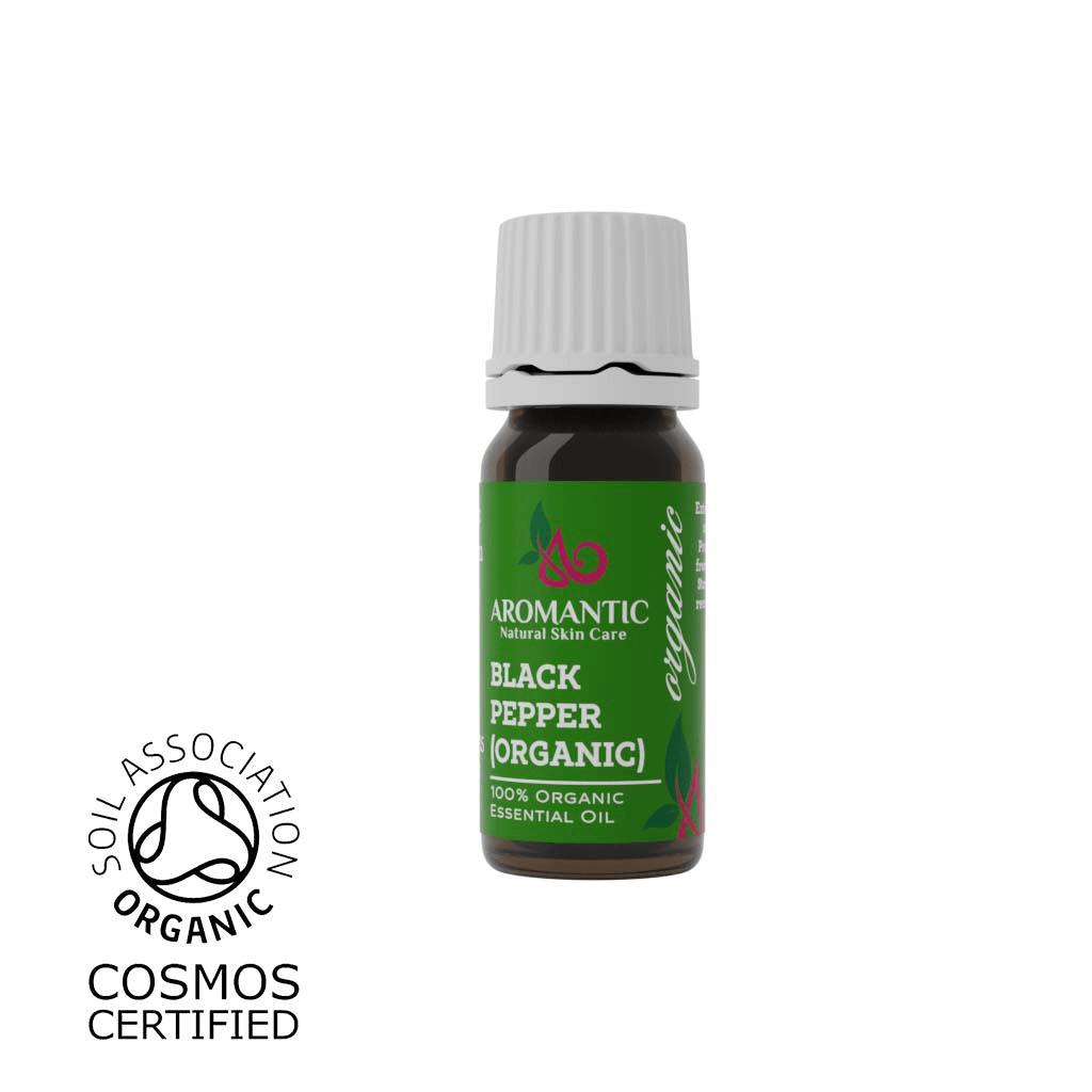 Organic Black Pepper Essential Oil for Aromatherapy | Aromantic