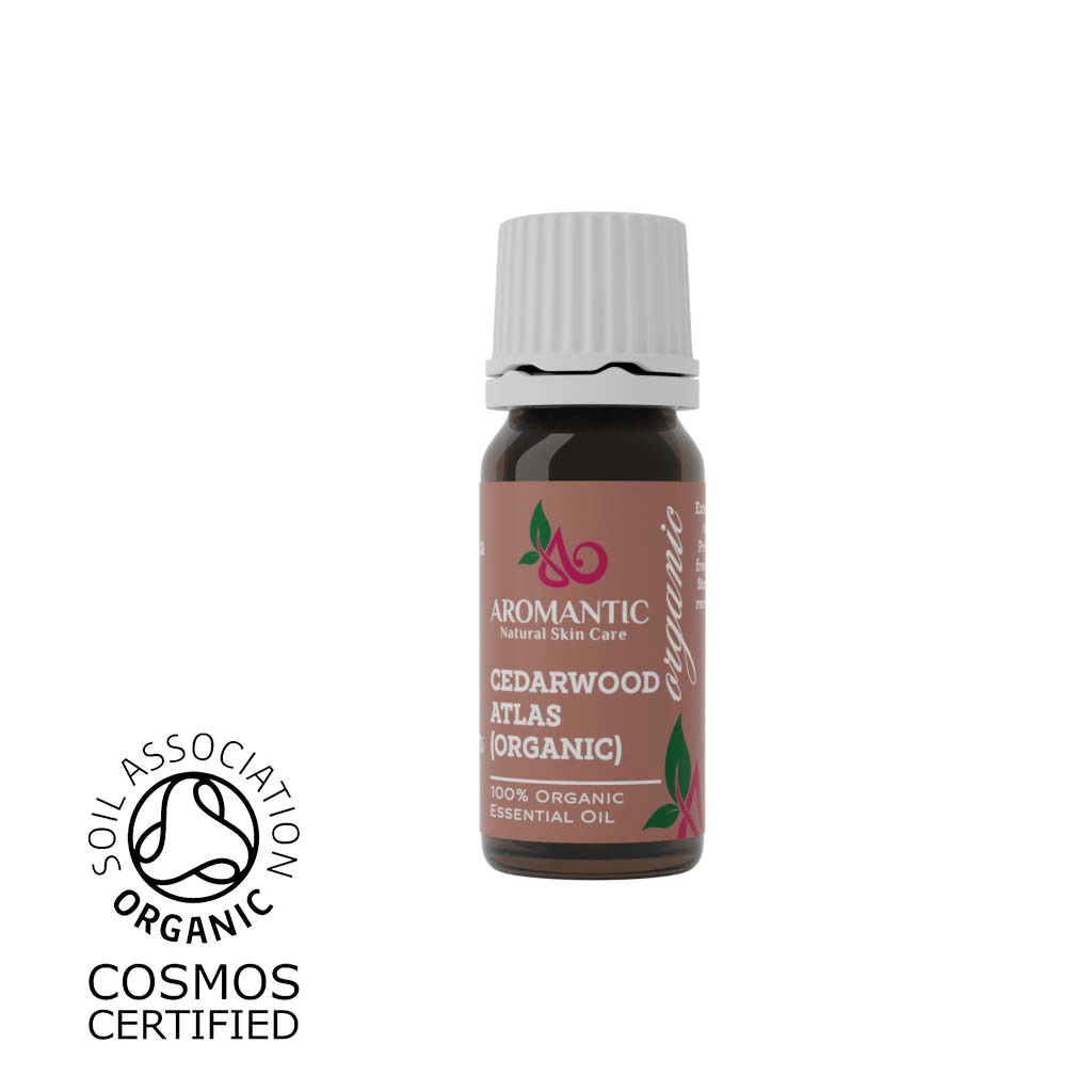 Organic Cedarwood Atlas Essential Oil | Aromantic