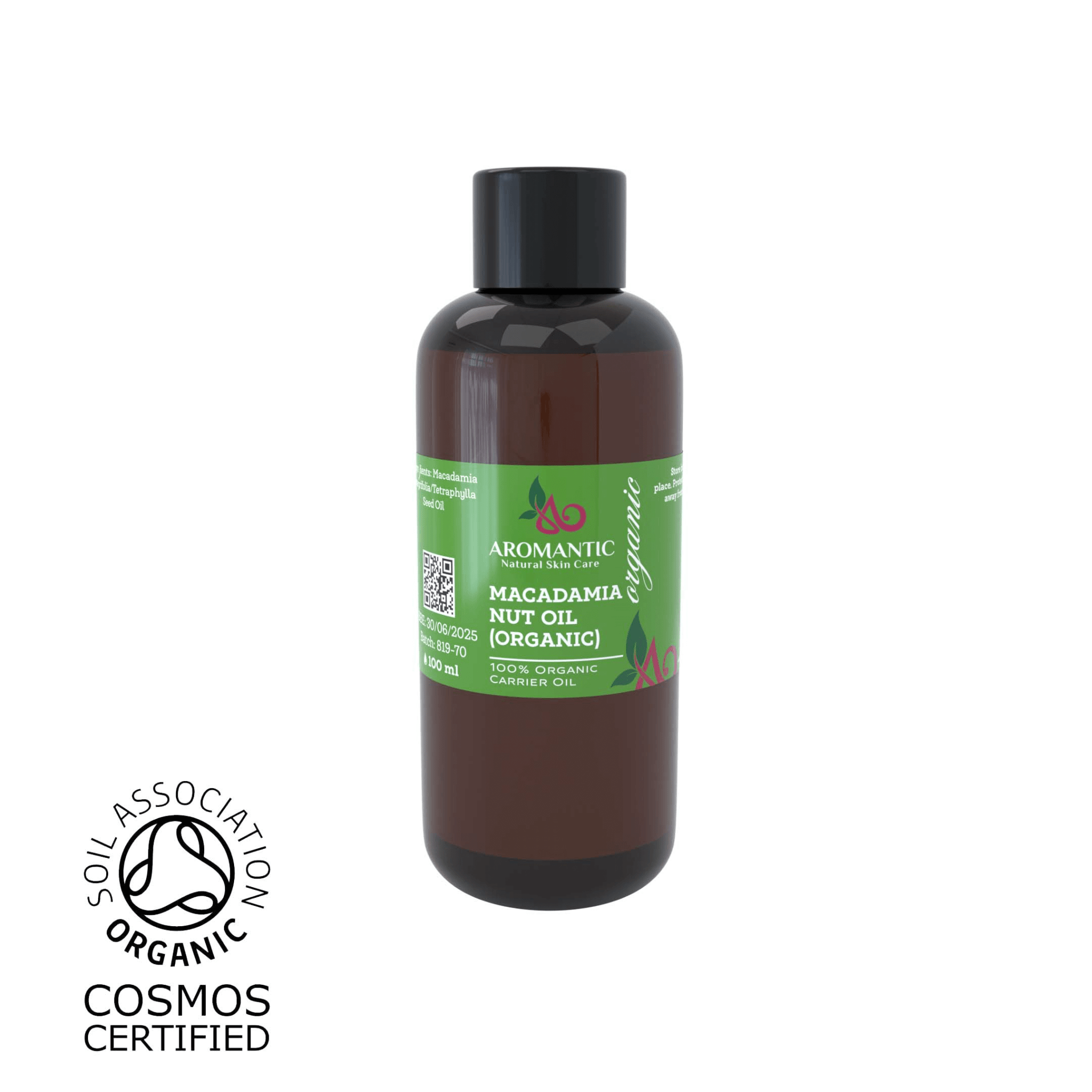Organic Macadamia Nut Oil | Aromantic