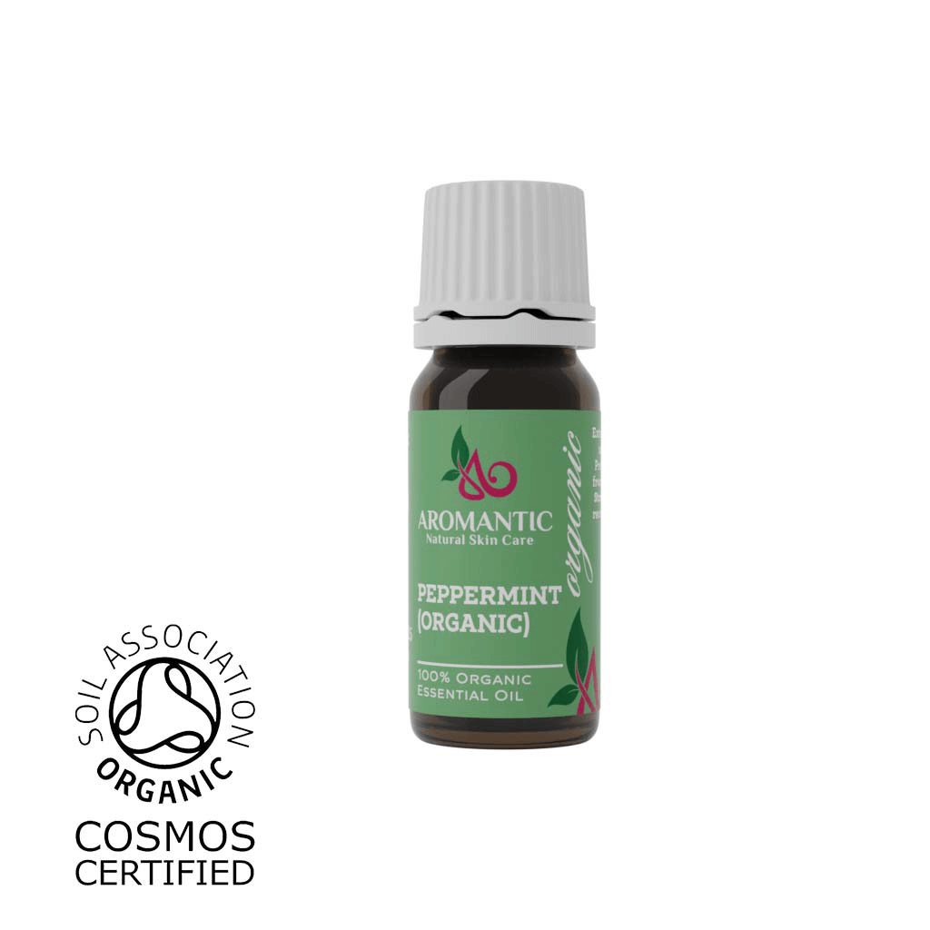 Organic Peppermint Essential Oil | Aromantic