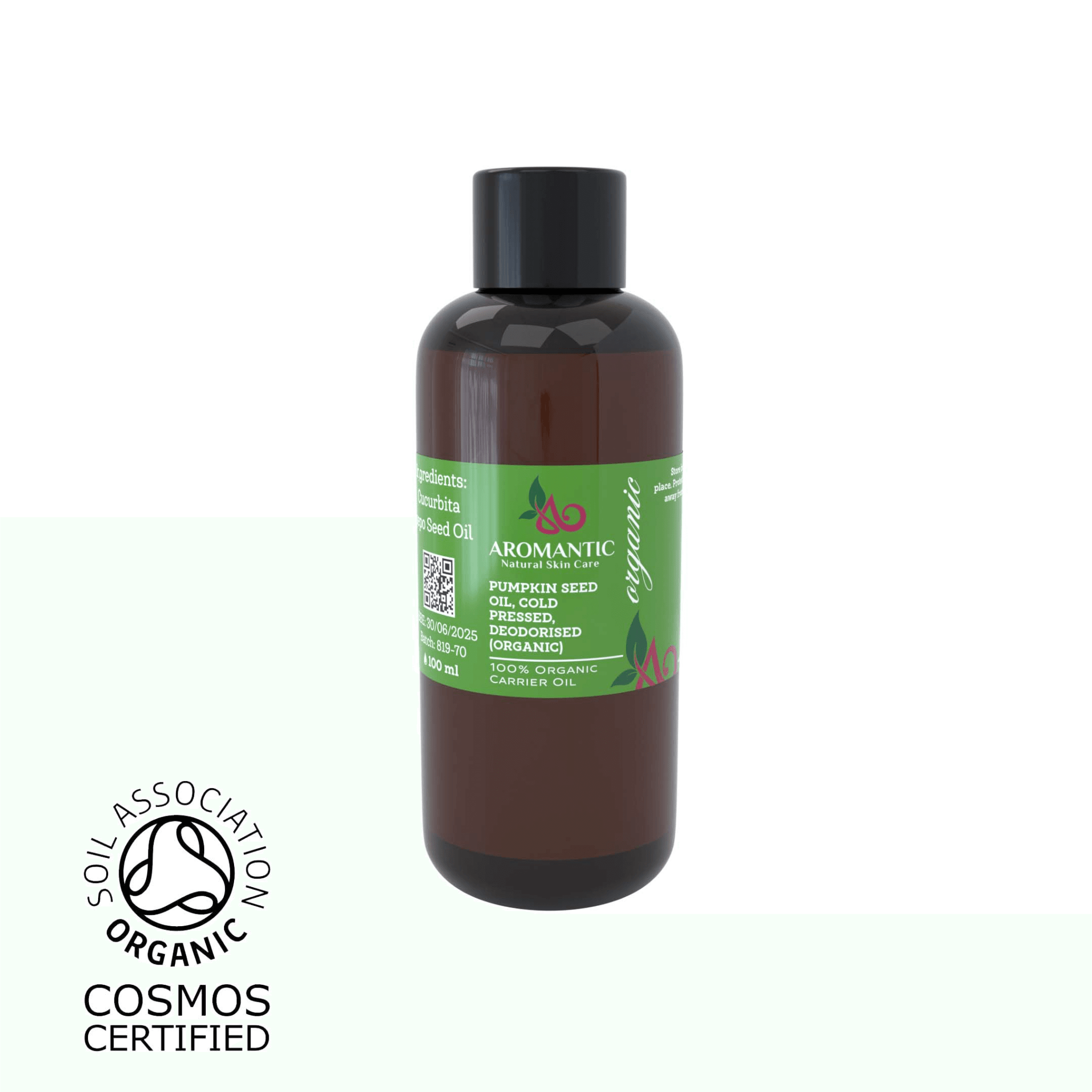 Organic Pumpkin Seed Oil for Skin & Hair Care | Aromantic